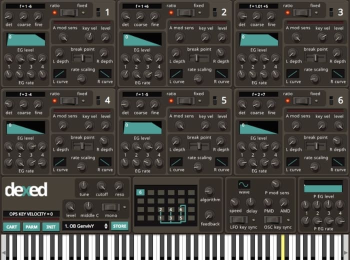 Dexed VST Synth