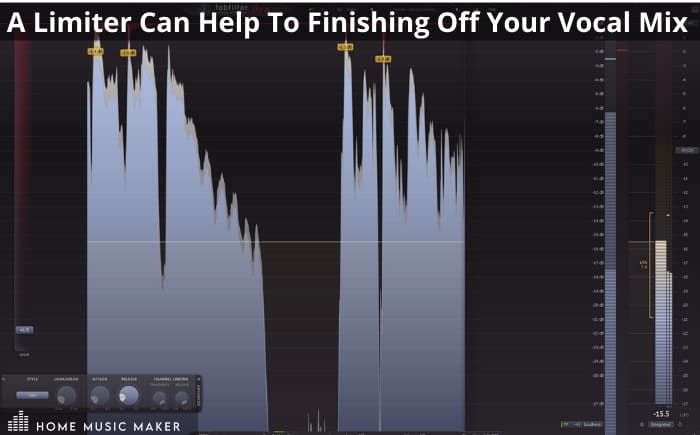 A Limiter can help in finishing off your vocal mix