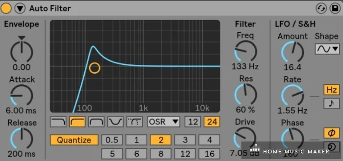 Ableton auto filter - Want to make that cool wooshing sound that comes before the drop? Use an auto-filter