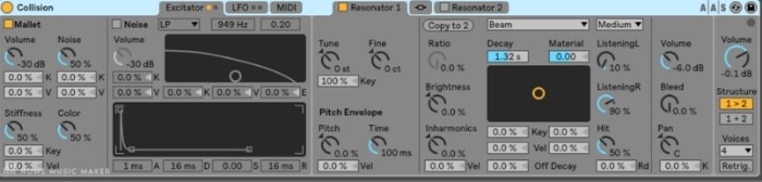 Ableton Live Suite's Software Instruments -  Suite edition is that it comes fully packed with Ableton's virtual instruments. These do not come standard with the Intro or Standard editions.