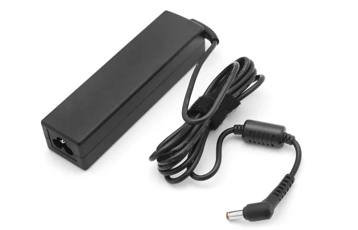 Laptop charger - MAKE SURE YOUR BATTERY CHARGER IS CONNECTED