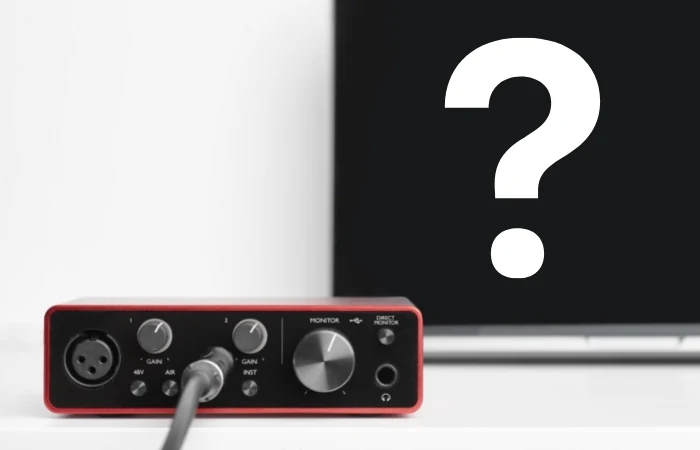 Do you need an audio interface