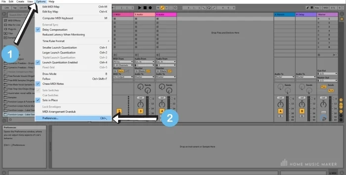 Step 1 Go to Preferences