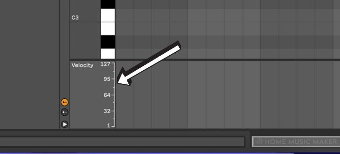 Adjusting Velocity In Piano Roll