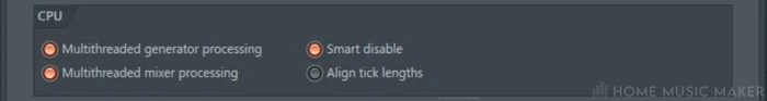 FL Studio CPU
