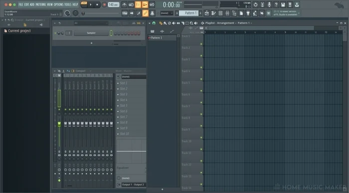 Create a new FL Studio Project