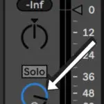 How do I turn up the Metronome In Ableton