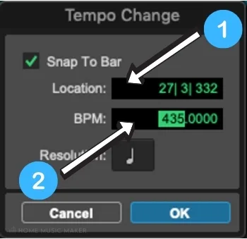 Input Tempo In Pro Tools