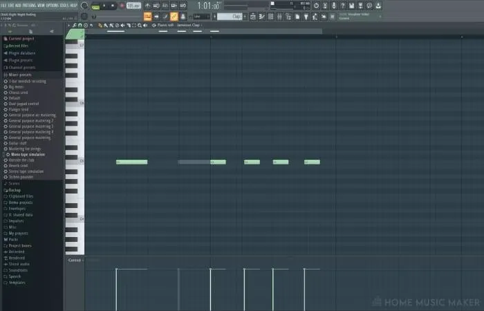 FL Studio MIDI Editor
