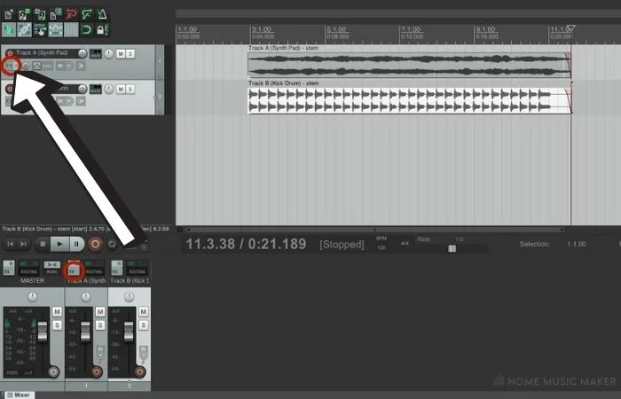 Reaper FX Button