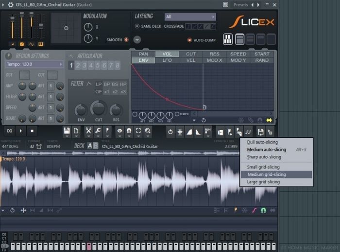 SliceX in FL Studio
