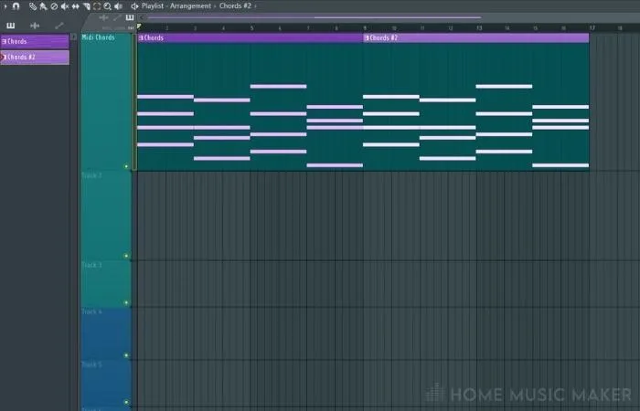 MIDI Clip Unique Version In FL Studio