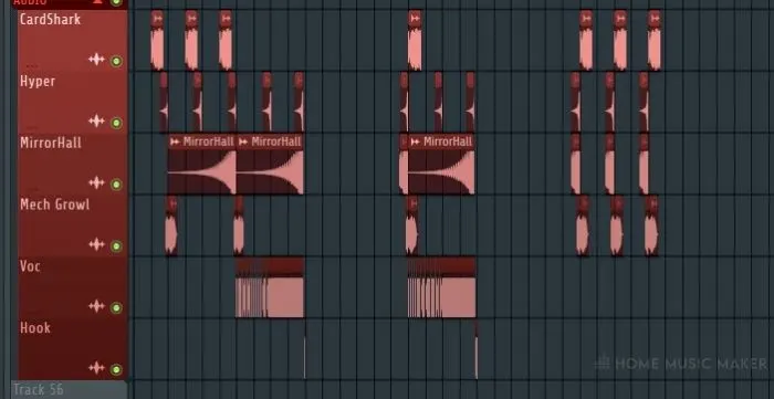 Merging audio in FL Studio