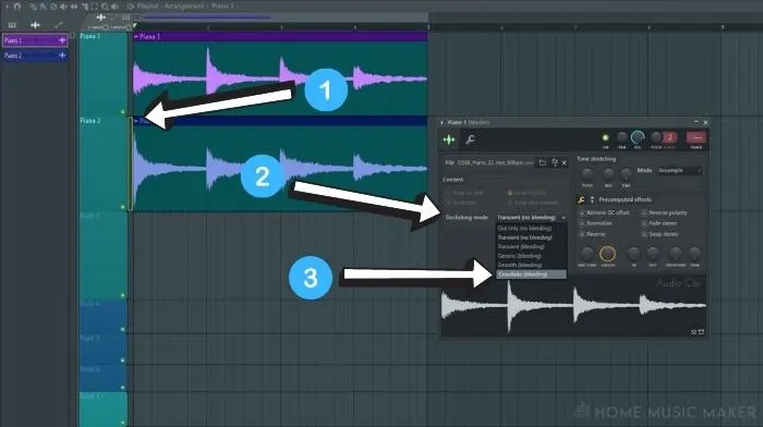 Using Declicking Mode In FL Studio