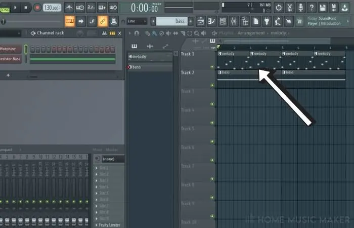 Add short loop in FL Studio Project