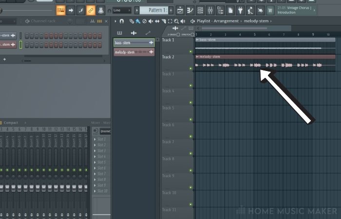 Rendered audio FL Studio Project