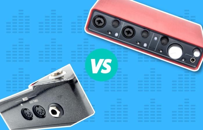 Audio Interface VS MIDI Interface (Full Comparison)