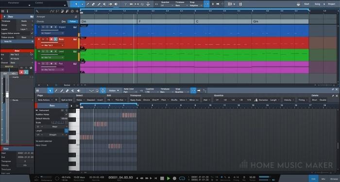 Chord Track in Studio One 1