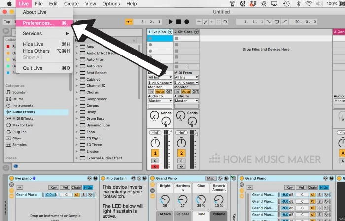 How Do I Change Audio Output In Ableton 1