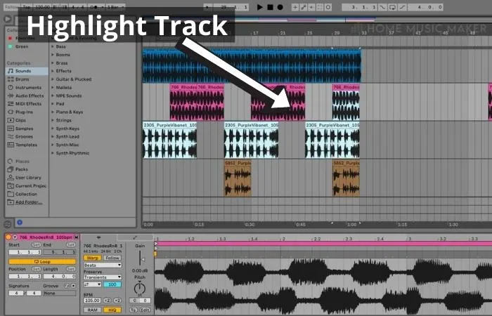 How To Normalize Audio In Ableton Highlight Track