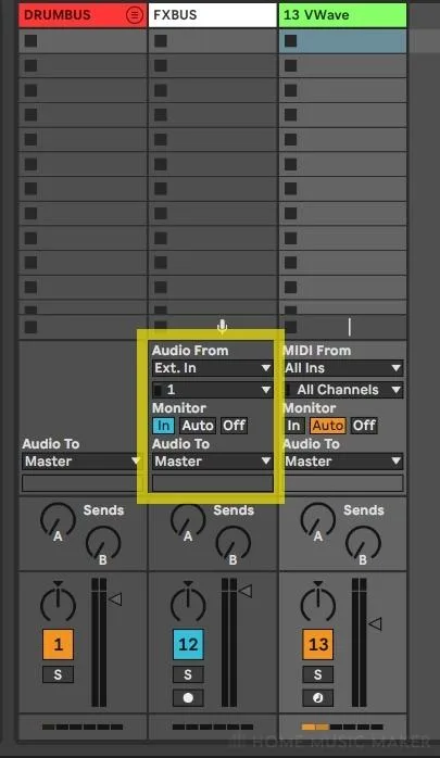 Ableton Audio To Routing