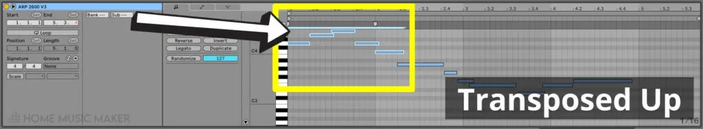 Ableton MIDI Notes Have Transposed Up An Octave