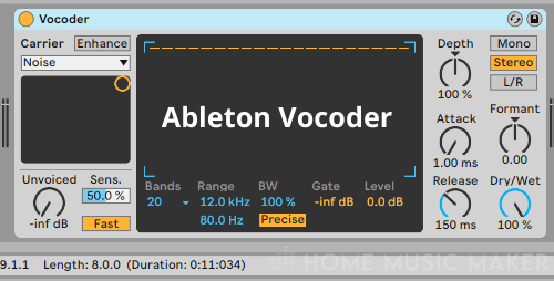 Ableton Vocoder 1