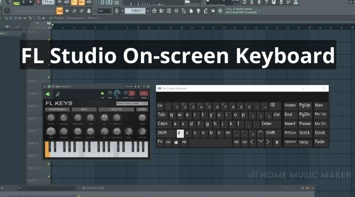 FL Studio On Screen Keyboard