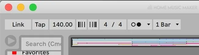 Inserting Time In Ableton