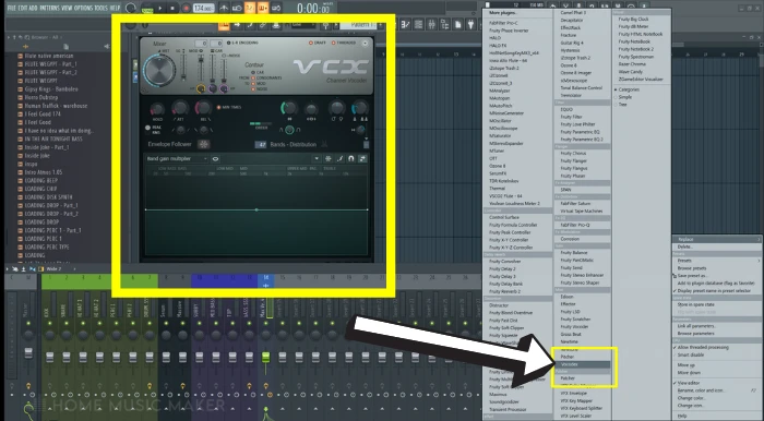 Open Vocodex In Fl Studio 1