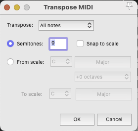 Transpose Window