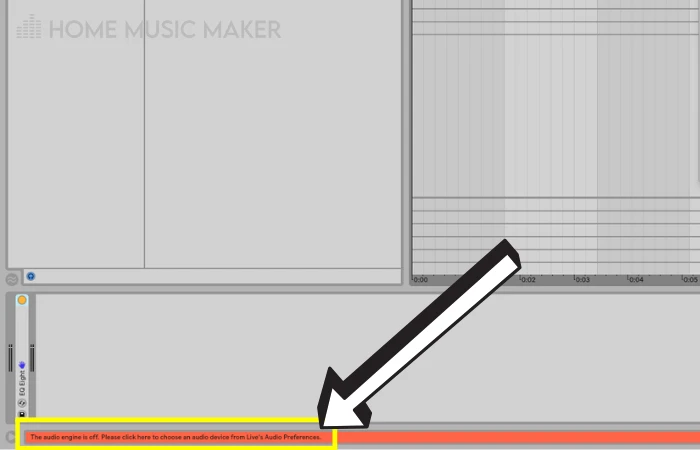 Ableton Audio Engine Is Off Error