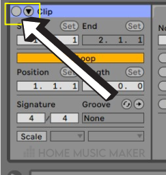 MIDI Clip Deactivated in Ableton