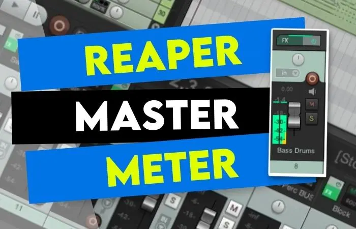 REAPER Master Meter