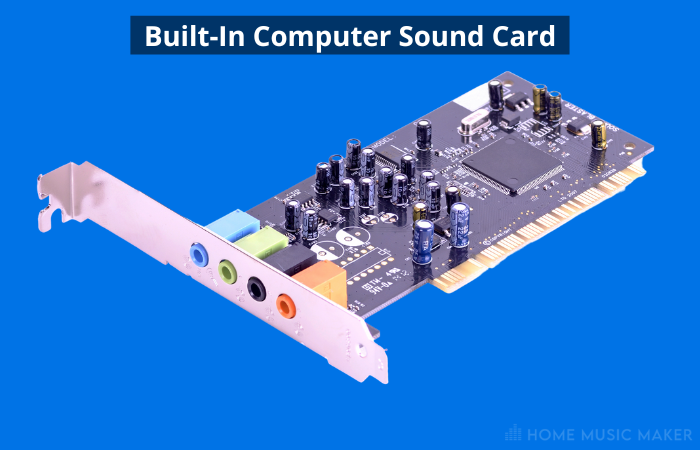 Built In Computer Sound Card