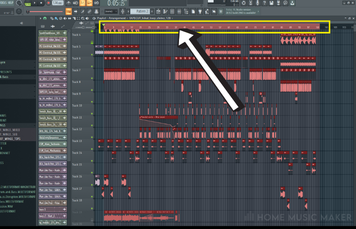 Highlight Duration In FL Studio