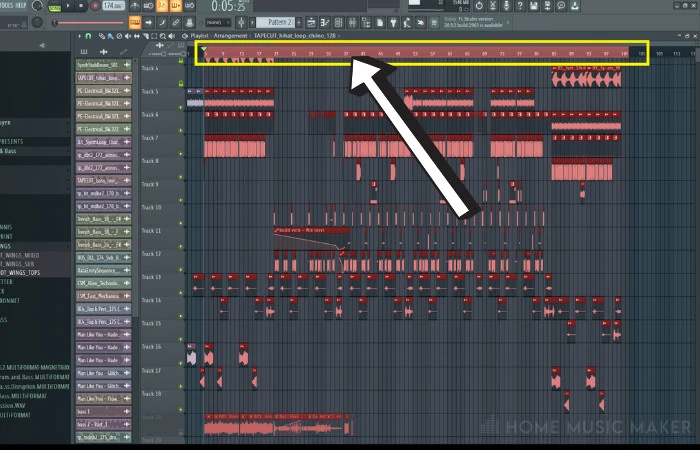 Highlight Duration In FL Studio