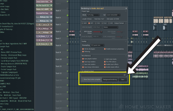 How To Export A Song In FL Studio Bounce
