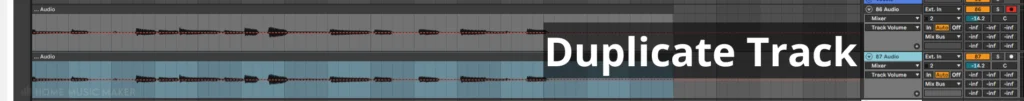 Duplicate Track In Ableton