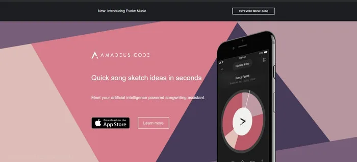 Amadeuscode A Quick song sketch ideas in seconds