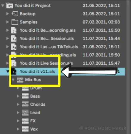 Opening The Project In The Sidebar Opening The Project In The Sidebar