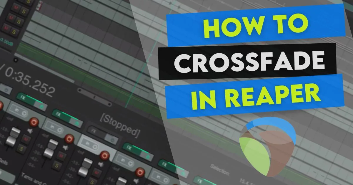 how to crossfade in reaper