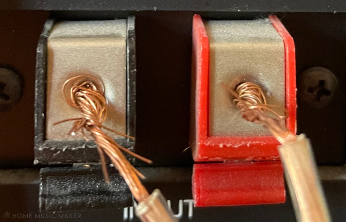 Speaker Wire Input