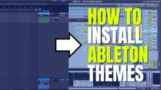 how to install ableton themes