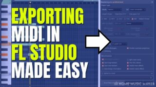 how to export midi in fl studio