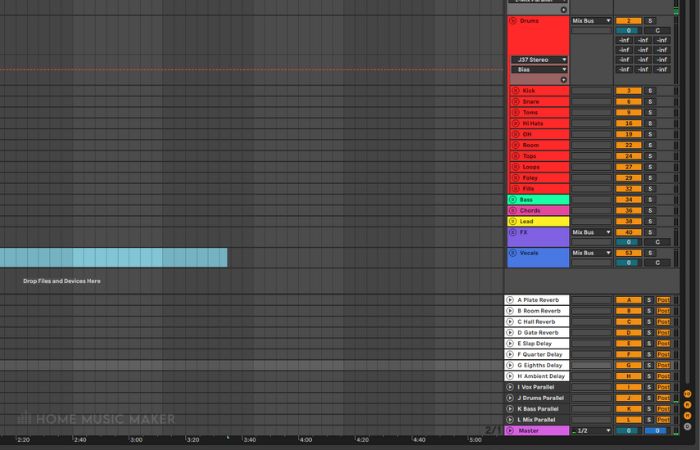 Mixing Template