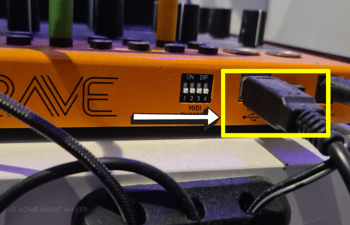 USB MIDI Port On Behringer Crave