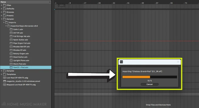 Importing A Soundfont Into Ableton