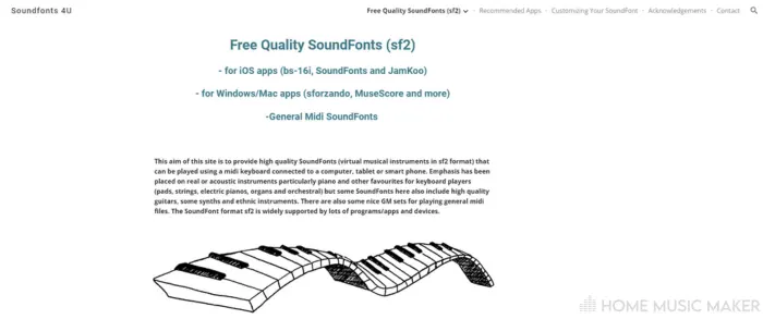 Soundfonts 4U Website