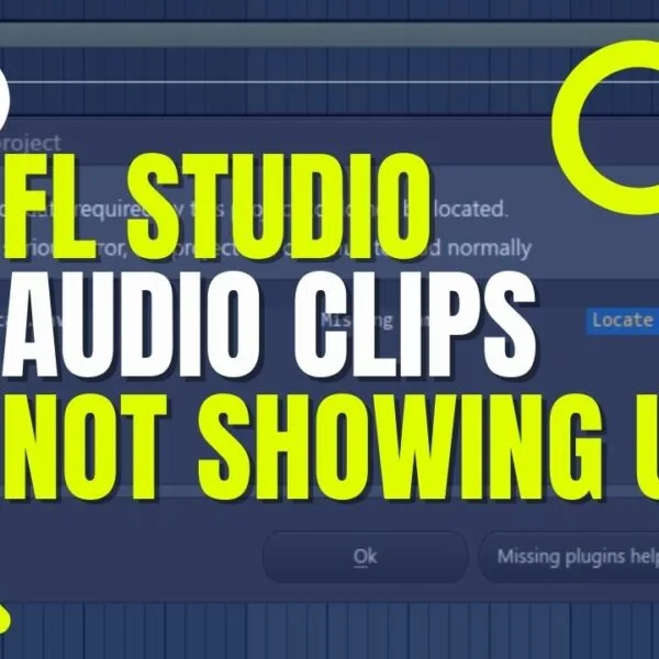 fl studio audio clips not showing up